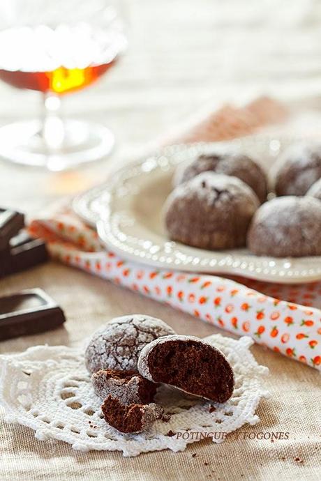 Galletas de chocolate al ron........ ¡¡ Dulce Navidad !! Galletas de chocolate al ron........ ¡¡ Dulce Navidad !!