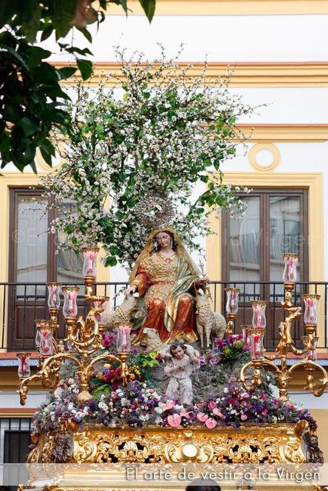 Procesión de la Divina Pastora de Capuchinos de Jerez de la Frontera Procesión de la Divina Pastora de Capuchinos de Jerez de la Frontera