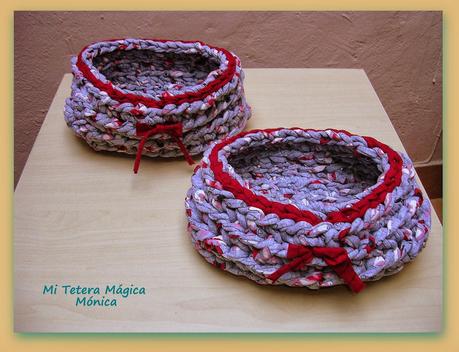 Cestos de trapillo... mi nueva debilidad!!! Cestos de trapillo... mi nueva debilidad!!!