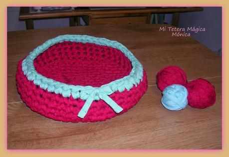 Cestos de trapillo... mi nueva debilidad!!! Cestos de trapillo... mi nueva debilidad!!!