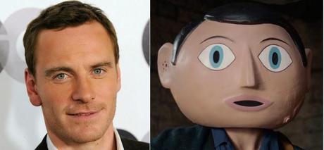 michael fassbender, frank, cabeza carton, zorro con gafas