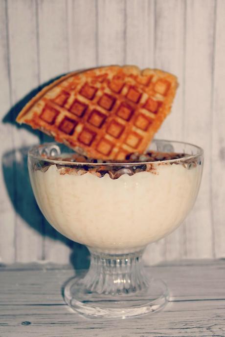 GOFRES AMERICANOS CON ARROZ CON LECHE GOFRES AMERICANOS CON ARROZ CON LECHE