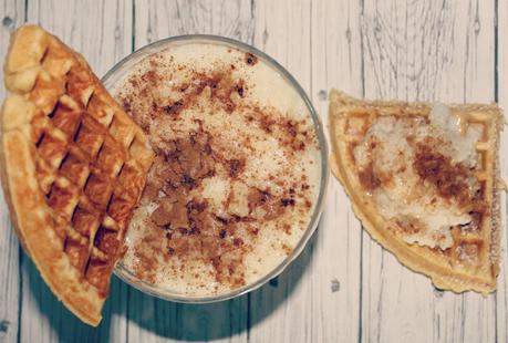 GOFRES AMERICANOS CON ARROZ CON LECHE GOFRES AMERICANOS CON ARROZ CON LECHE