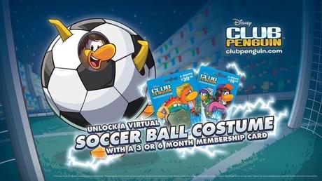 ¡Obtén una Membresía y Desbloquea un Traje de Balón de Fútbol! copa club penguin member ¡Obtén una Membresía y Desbloquea un Traje de Balón de Fútbol!