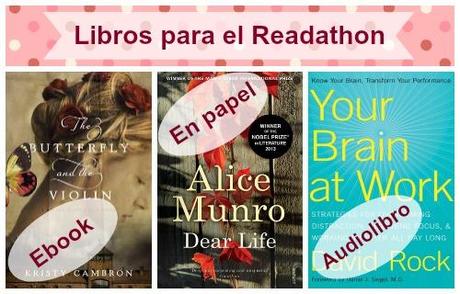 Segundo Readathon in English, here we go! libros readathon