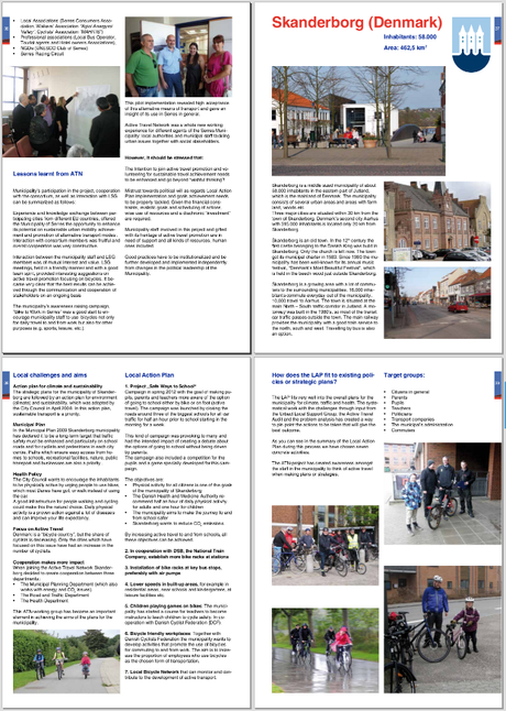 Cómo aprender de otras ciudades: buceando en los resultados del programa URBACT Captura de uno de los documentos resumen del proyecto