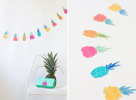 TRES TUTORIALES PARA DECORAR CON PIÑAS TROPICALES TRES TUTORIALES PARA DECORAR CON PIÑAS TROPICALES