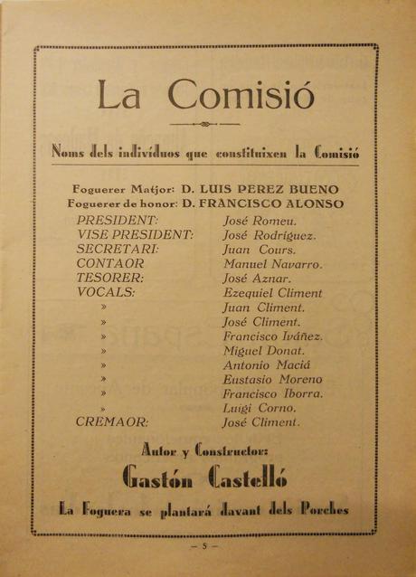 La Foguera de la «Plasa del Achuntament» (2.ª parte) La Foguera de la «Plasa del Achuntament» (2.ª parte)