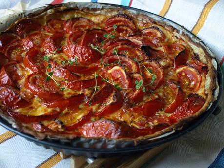 Tarte a la moutarde de Dijon #Asaltablogs Tarte a la moutarde de Dijon #Asaltablogs