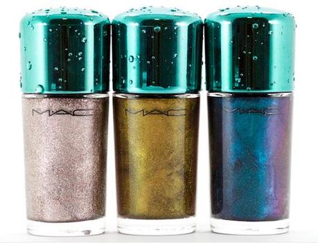 Alluring Aquatic Colour, el maquillaje para sirenas de M·A·C esmaltes de MAC