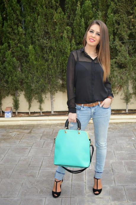 Un look dos bolsos Un look dos bolsos