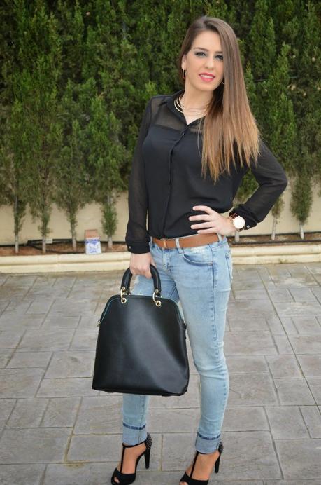 Un look dos bolsos Un look dos bolsos