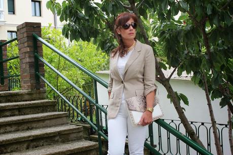 MIS LOOKS - BLANCO  Y BEIG