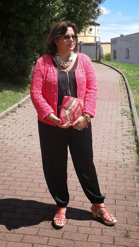 A mi estilo: Negro y coral A mi estilo: Negro y coral