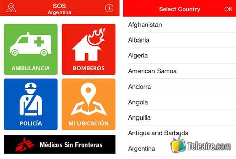 Help Me, una solución para emergencias capturas de pantalla de la app Help Me