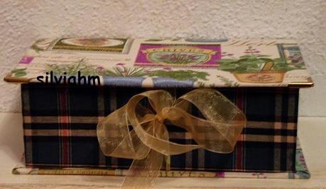 CAJA LIBRO EN TELA CAJA LIBRO EN TELA