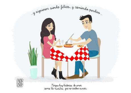 Y fueron felices y comieron perdices! Comieron perdices color