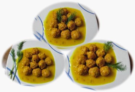 ALBÓNDIGAS AL AZAFRAN ALBÓNDIGAS AL AZAFRAN