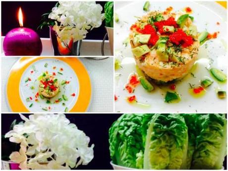 Tartar de salmón fresco Tartar de salmón fresco 1