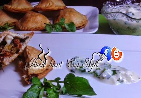 Minis calzones con atún Minis calzones con atún