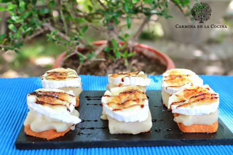 MONTADITO DE CHIRIMOYA Y RULO DE CABRA CARAMELIZADO y #GASTROALMUÑÉCAR2014 MONTADITO DE CHIRIMOYA Y RULO DE CABRA CARAMELIZADO y #GASTROALMUÑÉCAR2014