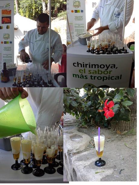 MONTADITO DE CHIRIMOYA Y RULO DE CABRA CARAMELIZADO y #GASTROALMUÑÉCAR2014 MONTADITO DE CHIRIMOYA Y RULO DE CABRA CARAMELIZADO y #GASTROALMUÑÉCAR2014