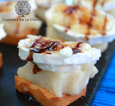 MONTADITO DE CHIRIMOYA Y RULO DE CABRA CARAMELIZADO y #GASTROALMUÑÉCAR2014 MONTADITO DE CHIRIMOYA Y RULO DE CABRA CARAMELIZADO y #GASTROALMUÑÉCAR2014