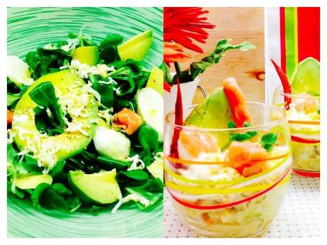 Ensalada mixta de salmón y aguacate Ensalada mixta de salmón y aguacate 4_Fotor