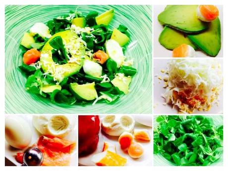 Ensalada mixta de salmón y aguacate Ensalada mixta de salmón y aguacate 1_Fotor