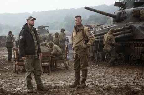 NUEVO VISTAZO A BRAD PITT, LOGAN LERMAN, SHIA LABEOUF Y MICHAEL PEÑA EN CORAZONES DE ACERO (FURY)