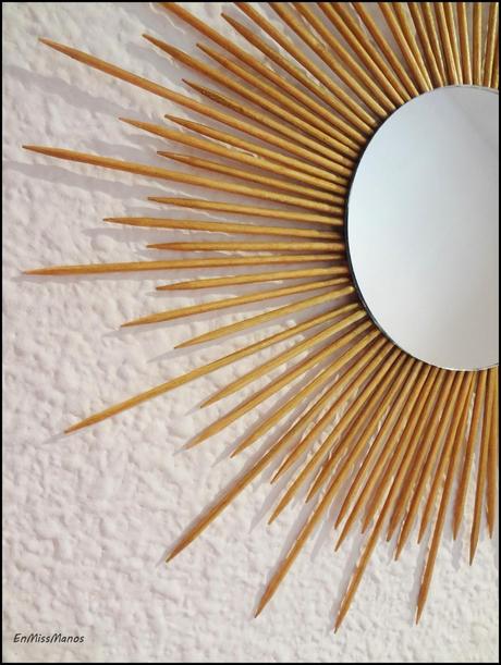 DIY espejo sol DIY espejo sol