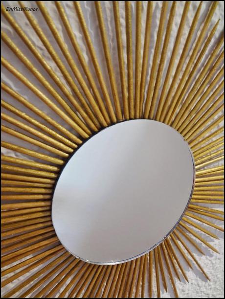 DIY espejo sol DIY espejo sol