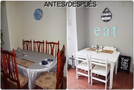 Letras con estampado Chevron + antes/después Letras con estampado Chevron + antes/después