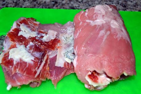 Lomo Relleno de Jamón y Roquefort Lomo Relleno de Jamón y Roquefort