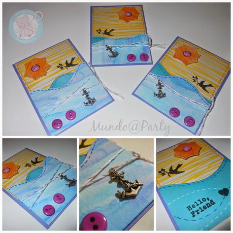 ATC Naranja, Morado y un día de verano ATC Naranja, Morado y un día de verano