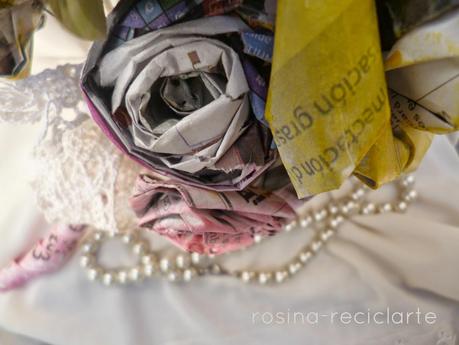 Yo Reciclo:Rosas de papel Yo Reciclo:Rosas de papel