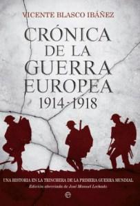 Cubierta de: Crónica de la guerra europea 1914-1918