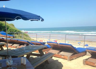 LAS PLAYAS DE BIDART Y EL restaurante BLUE CARGO ¡YA HUELE A VERANO¡