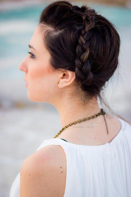 Special Hairdo For A Lovely Dress