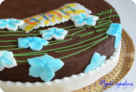 Tarta de dulce de leche y chocolate 1.0 Tarta de dulce de leche y chocolate 1.0