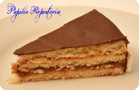 Tarta de dulce de leche y chocolate 1.0 Tarta de dulce de leche y chocolate 1.0