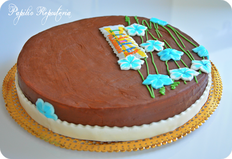 Tarta de dulce de leche y chocolate 1.0 Tarta de dulce de leche y chocolate 1.0