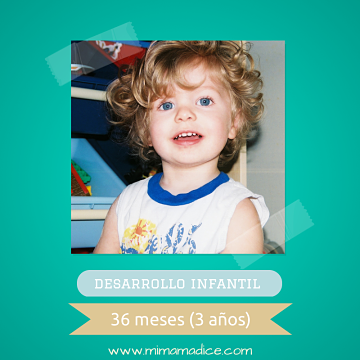 Desarrollo infantil de 3 meses a 5 años www.mimamadice.com
