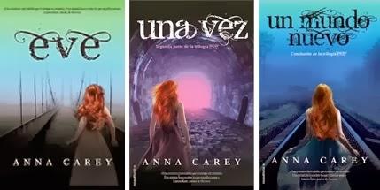 Eve #3. Un mundo nuevo, de Anna Carey. Eve #3. Un mundo nuevo, de Anna Carey.