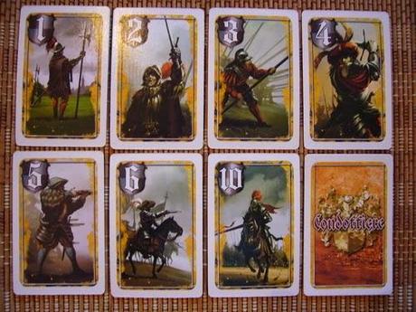 Cartas de mercenario de Condottiere Cartas de mercenario de Condottiere