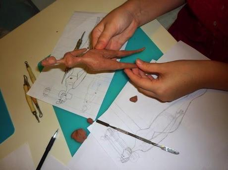 Taller de diseño y construcción de personajes para animación stop-motion