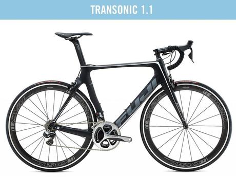 Fuji lanza oficialmente su bicicleta de carretera aerodinámica Transonic Fuji Transonic 1.1