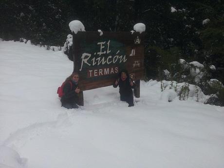 Nieve en las montañas