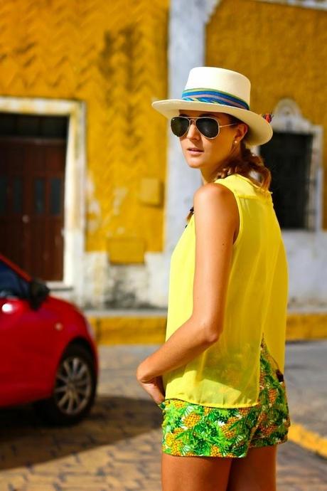 Pineapples Shorts Pineapples Shorts