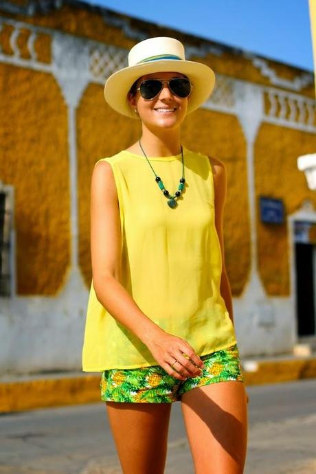 Pineapples Shorts Pineapples Shorts